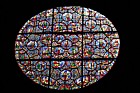 Stained glass window Eglise Notre-Dame Dijon