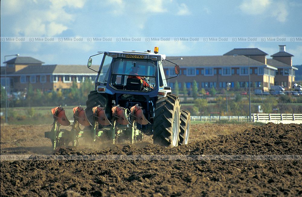 Ploughing, Monkston park, Milton Keynes