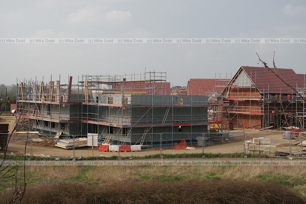 New housing being built Monkstone