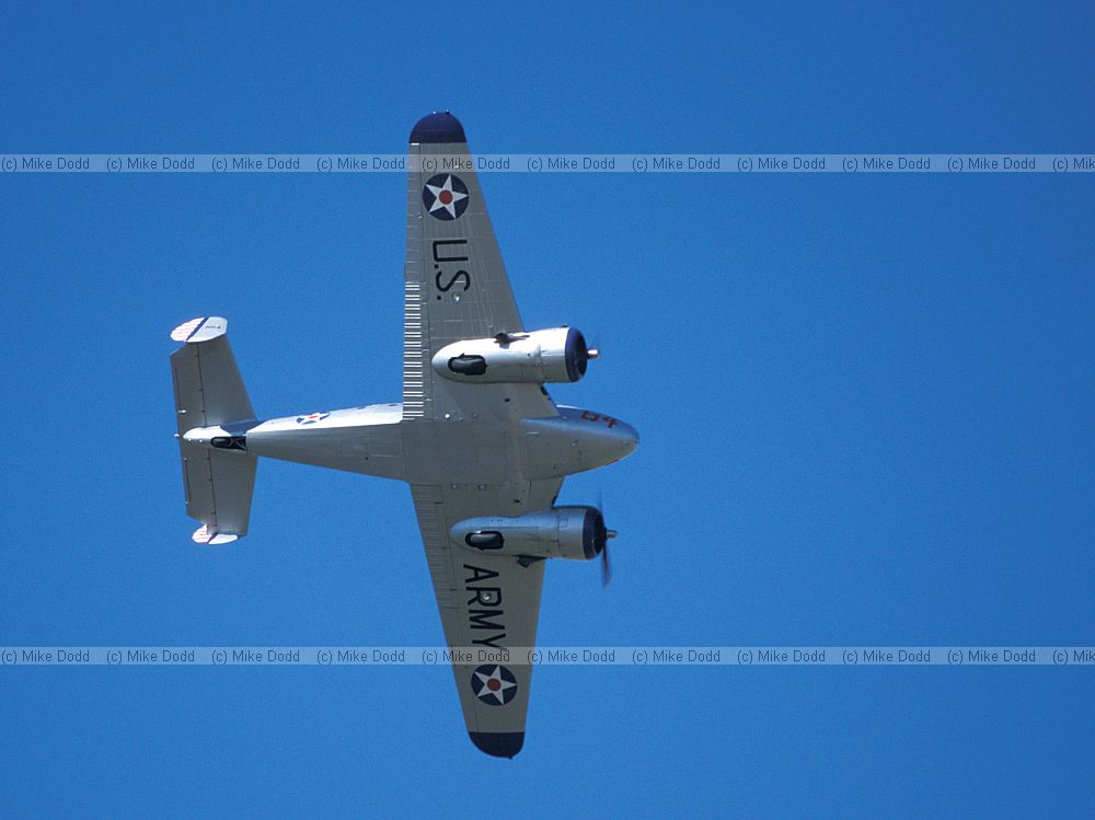 Beech18 US army plane