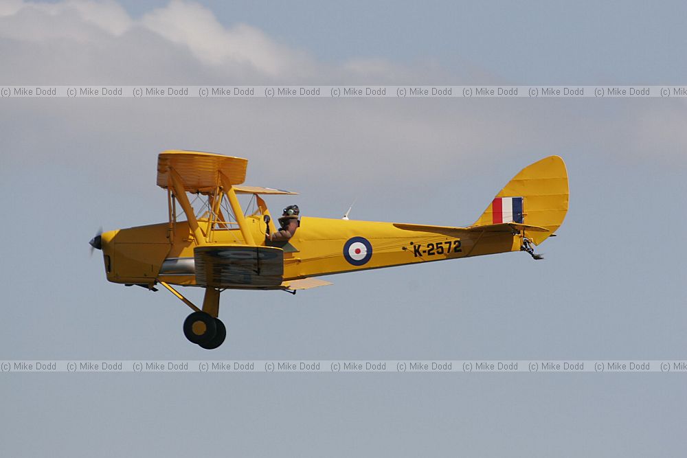 Biplane at Gypsy moth event