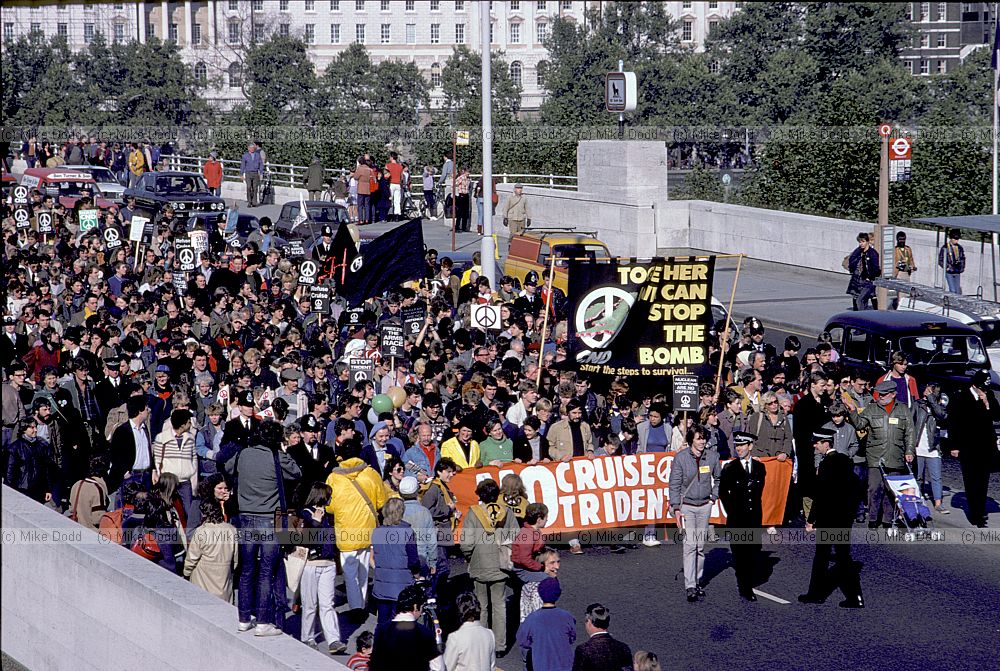 CND march London 1984