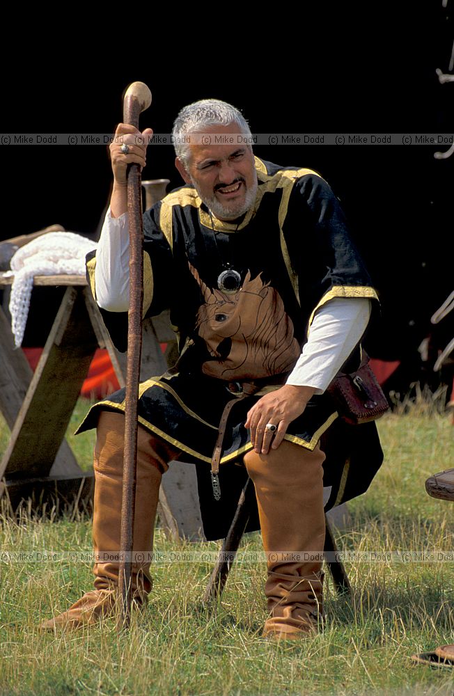 Knight or Sheriff of Nottingham at Charlecot medeaval fair