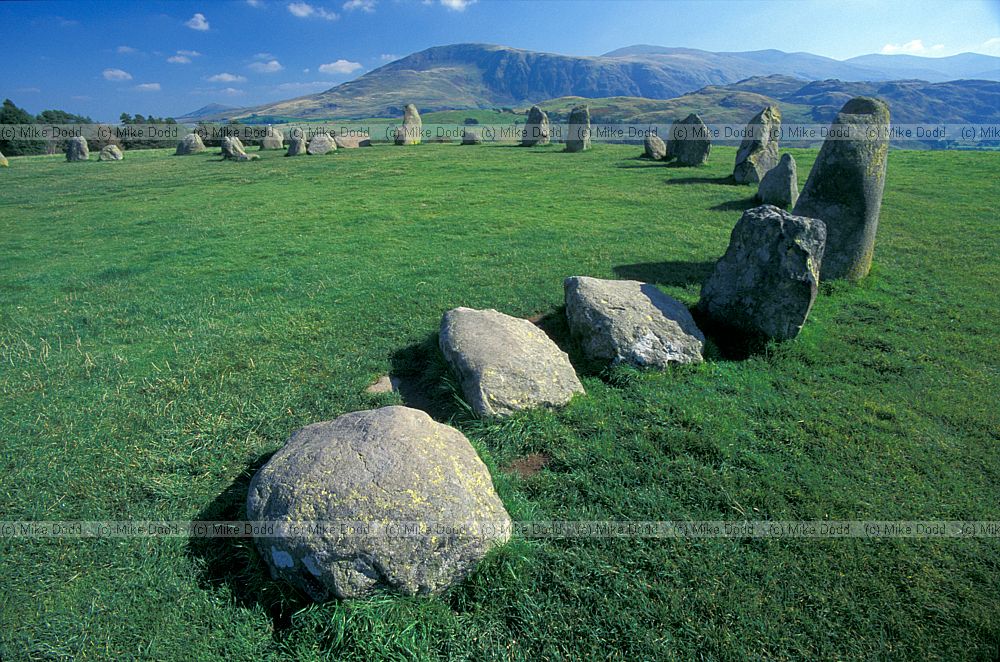 Castlerigg stone circle Lake district