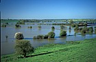 Flooded farmland Olney, Buckinghamshire