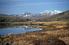 Snowdon horseshoe, Llynnau Mymbyr, Snowdonia, Wales
