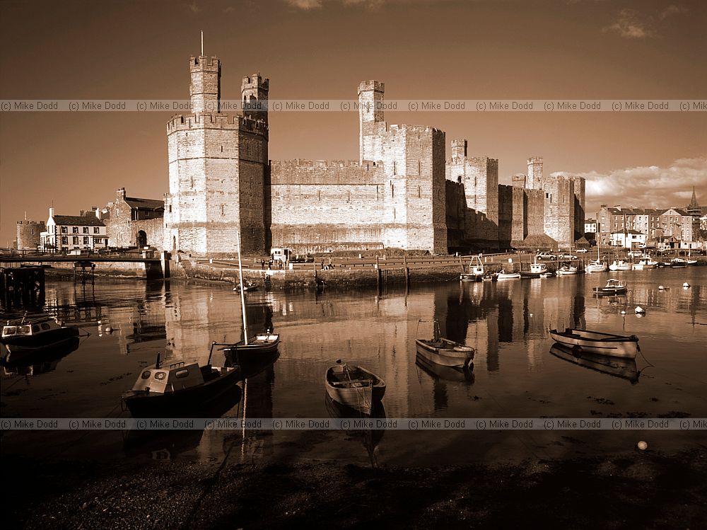 Caernarfon castle north wales