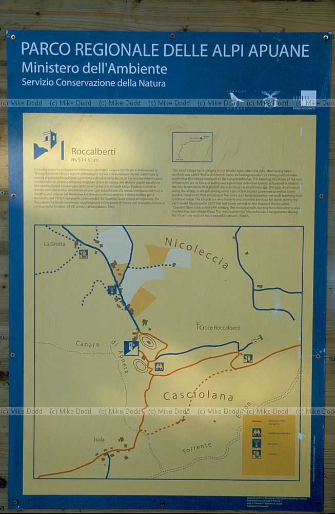 Parco regionale delle alpi apuane at Roccalberti