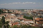 View west towards the main part of Florence from Piazzale Michelangelo