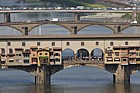 Ponte Vecchio and river Arno Florence Firenze