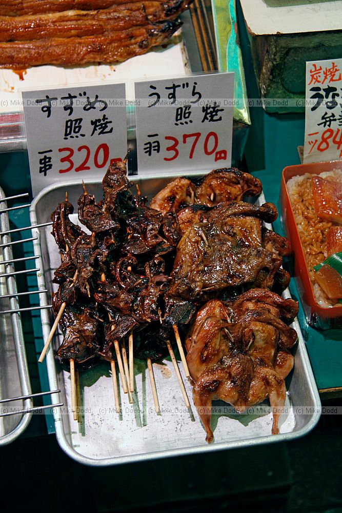 cooked sparrows on the left