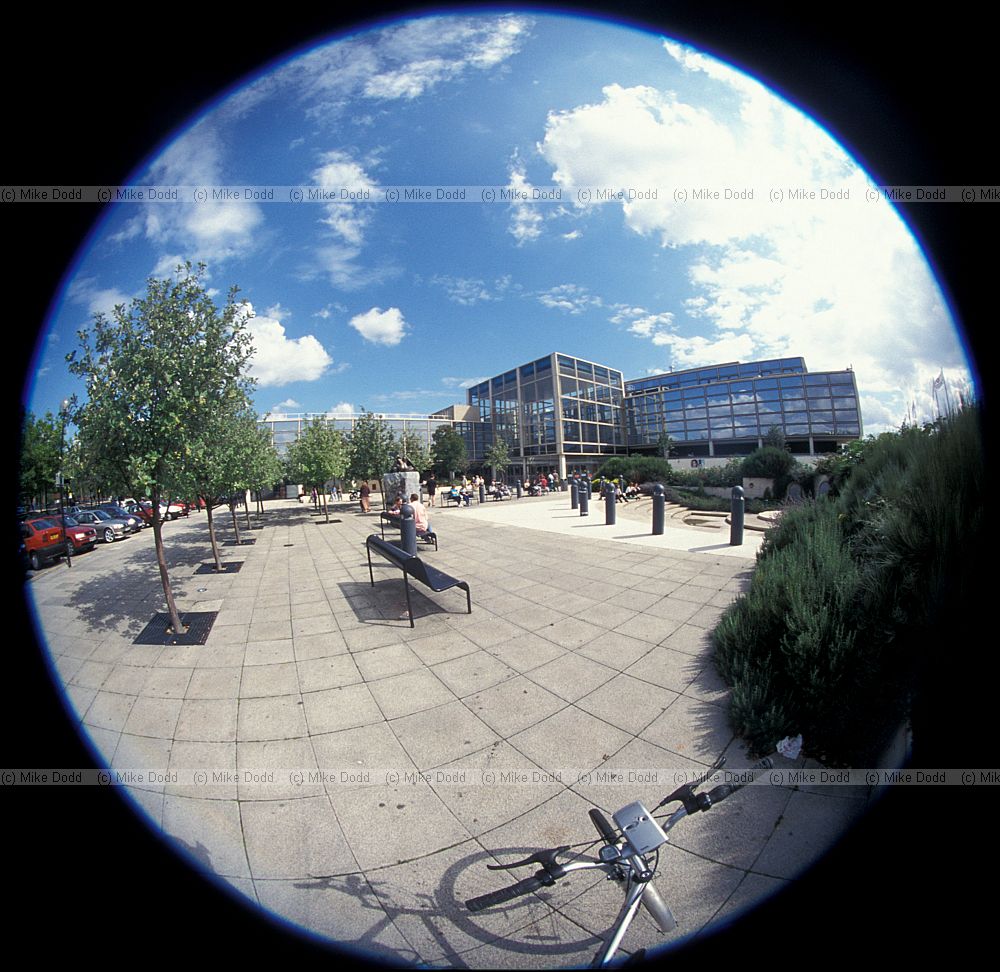 central Milton Keynes, fisheye