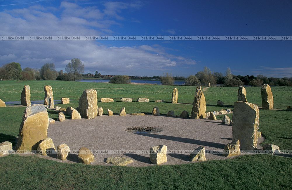 Stone circle, Willan, Milton Keynes