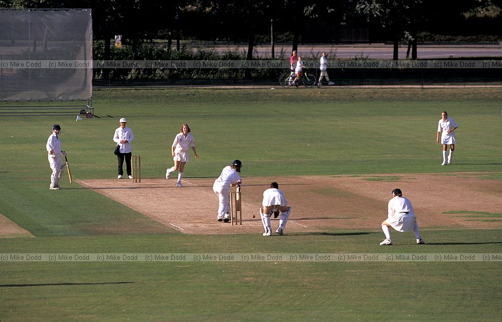 Womens cricket, Campbell park, Milton Keynes