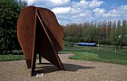 Head sculpture by Allen Jones, Campbell park, Milton Keynes