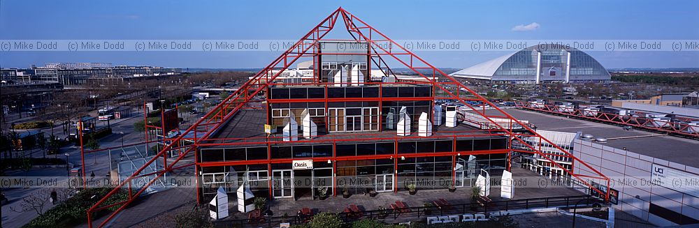 The Point, Central Milton Keynes 6x17cm colour slide