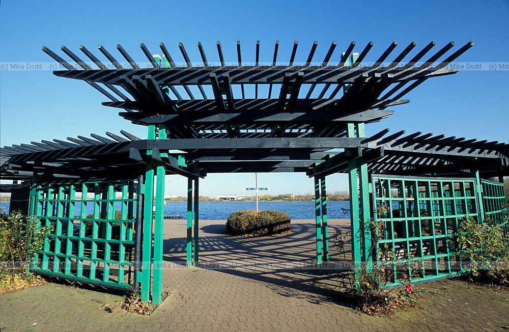 Pergola, Willan Lake, Milton Keynes