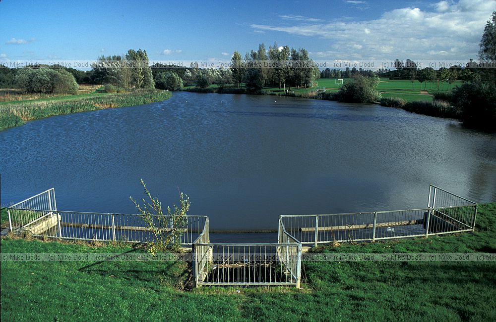 Tear drop lakes, Milton Keynes