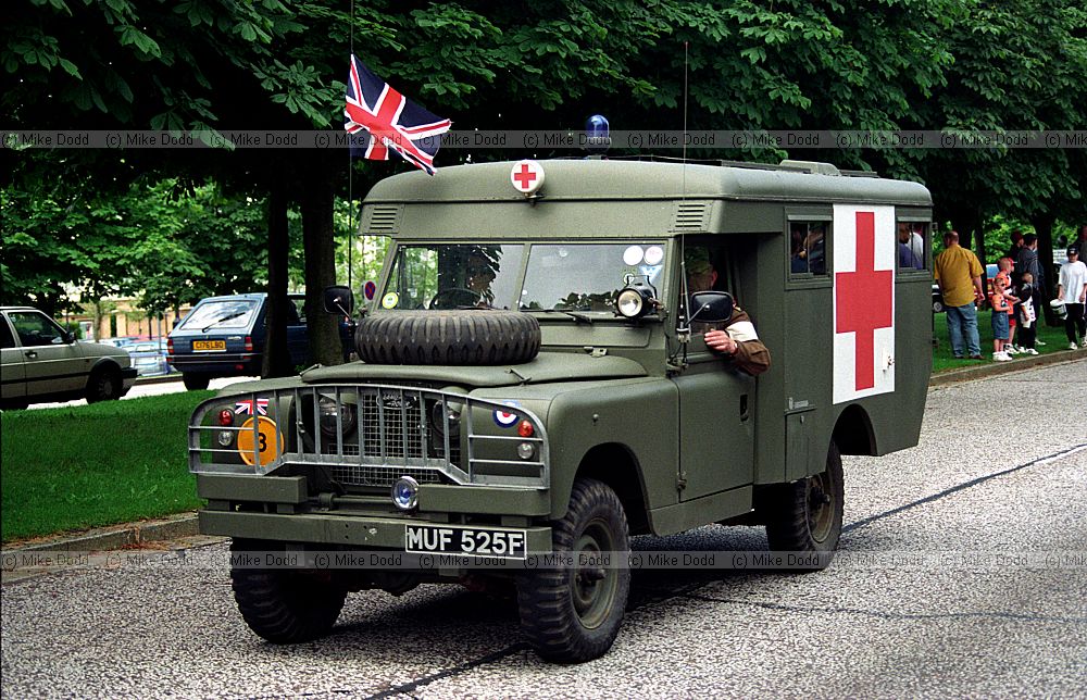 Red cross landrover Milton Keynes