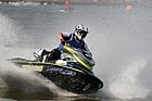 Matt Aitken Jet-ski runabout racing Willen Lake Milton Keynes, water spray and water sports