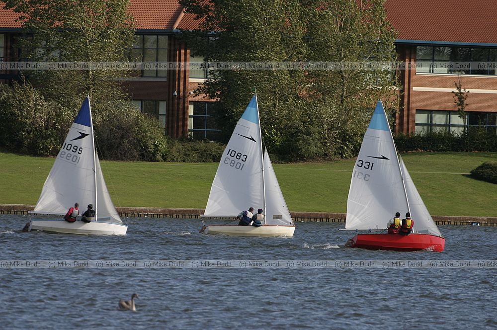 Sailing caldecotte lake