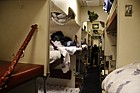 Sleeper train from St Petersburg to Moscow