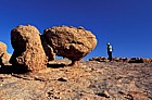 Massive gneiss rocks Augrabies national park