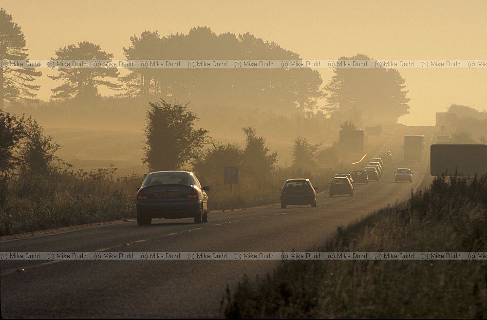 Dawn on A303