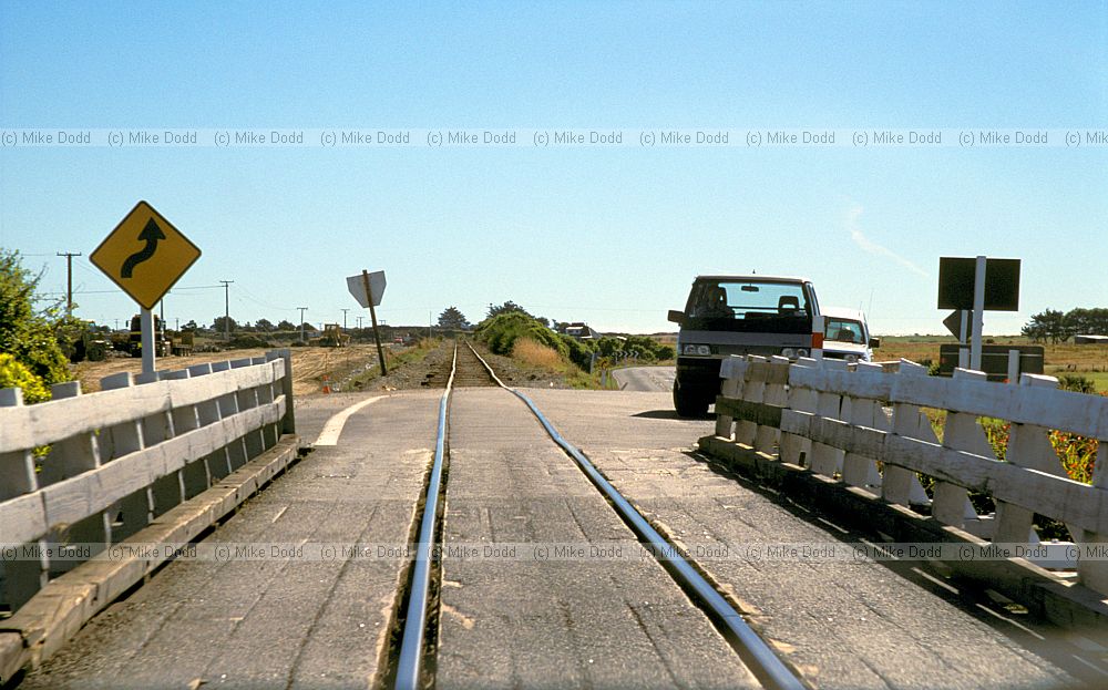 Rail and road bridge west coast South island