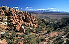 Firey furnace  Arches national park Utah