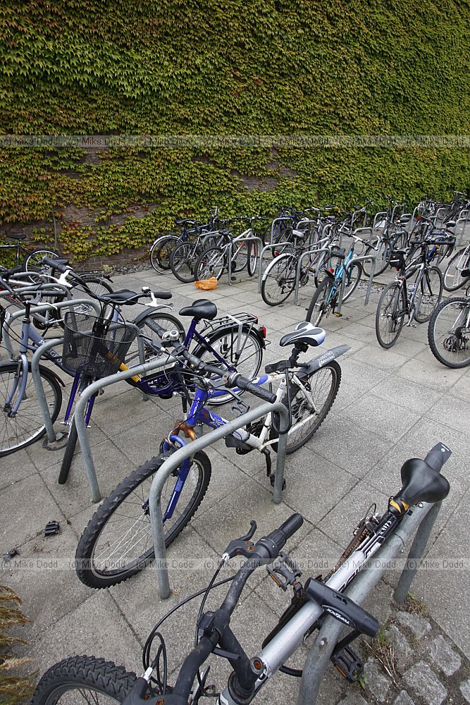 Bikes parked