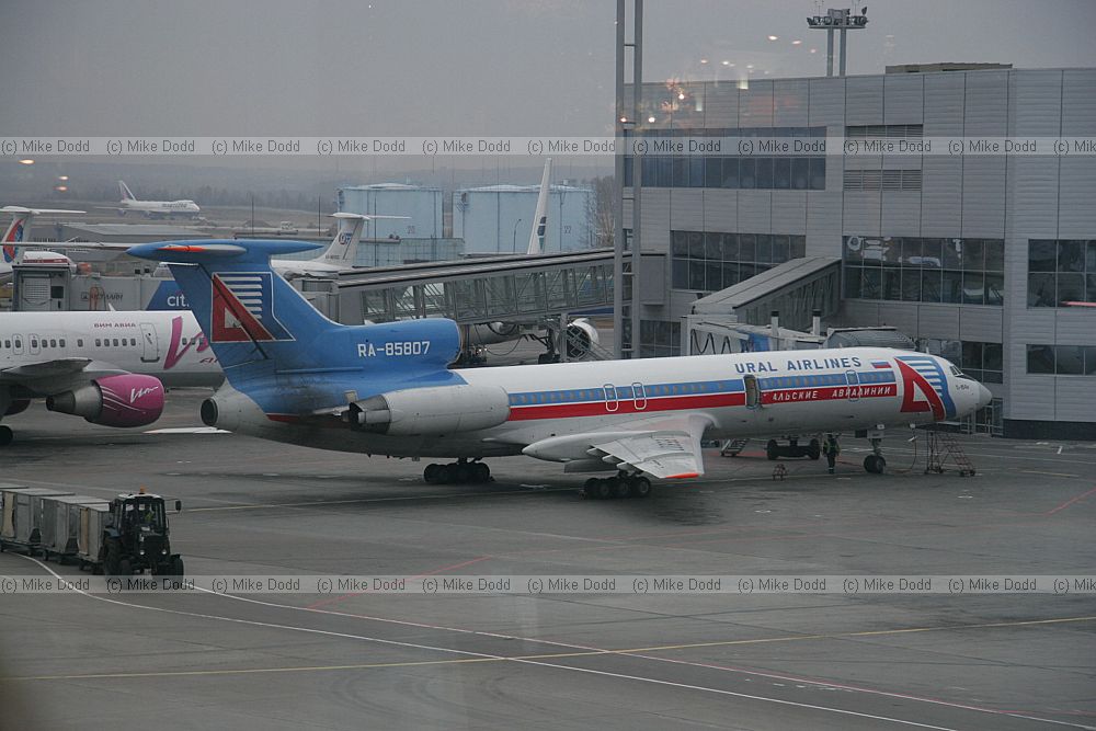 Ural airways plane