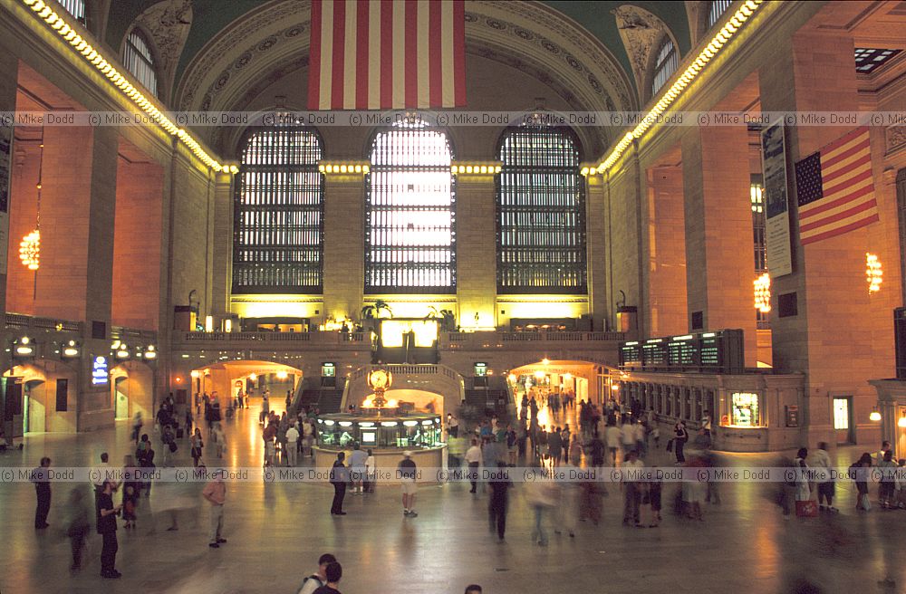 Interior Grand Central station New York