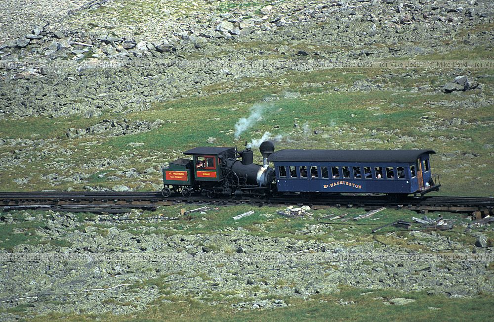 steam rack railway Mt Washington