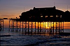 West pier Brighton sunset Sussex