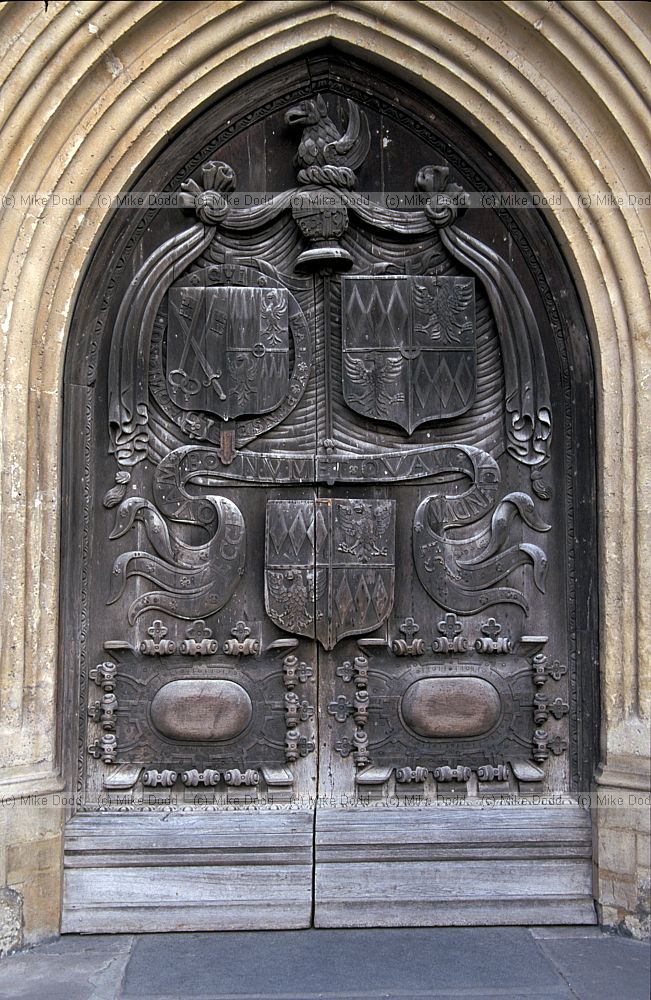 Bath Abbey door