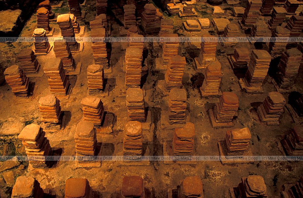 Hypercaust at roman baths Bath