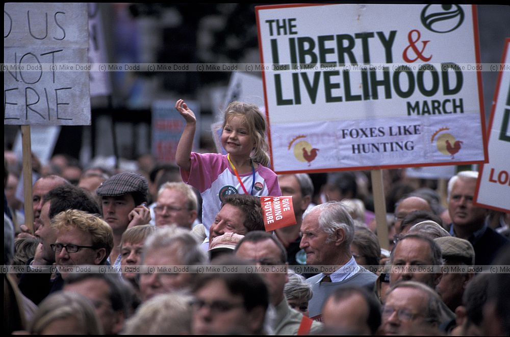 Countryside march London 2002