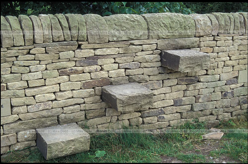 Dry stone wall stone centre peak district
