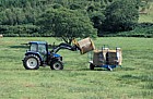 Hay bale moving