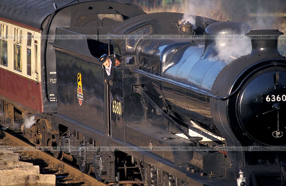 Steam train Great central railway near Quorn Leicestershire
