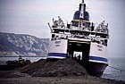 cross channel ferry Hengist beached after 1987 storm Dover