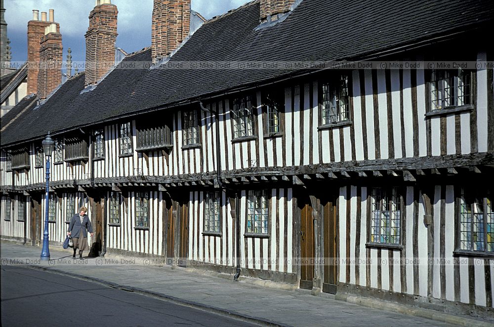 Wood framed buildings Stratford on Avon