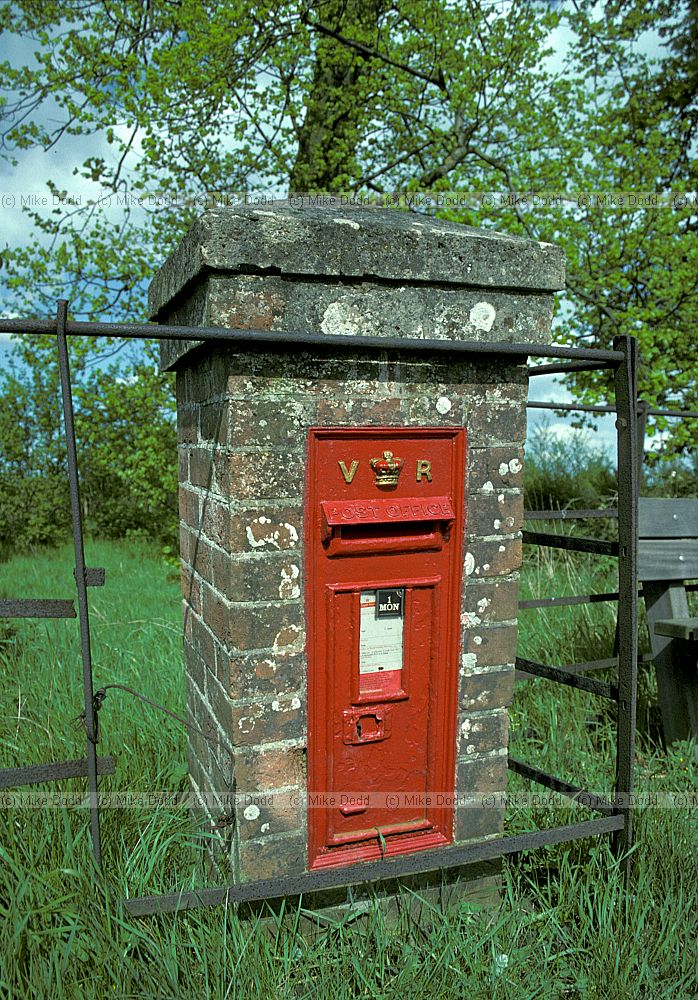 Red pillarbox Rolvenden Kent