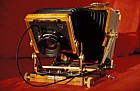 Wista 5x4 inch cherry wood large format camera