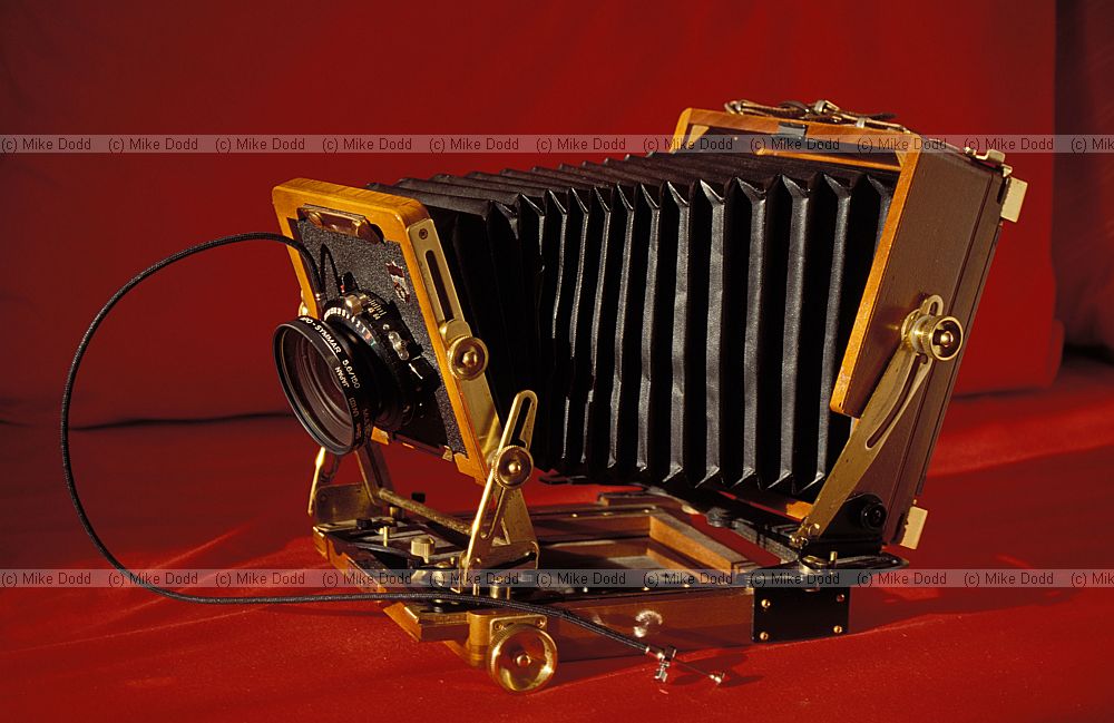 Wista 5x4 inch cherry wood large format camera