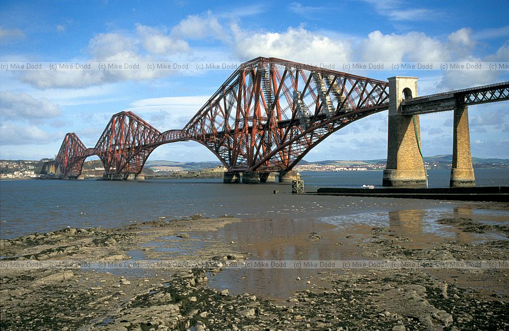 Forth rail bridge Scotland