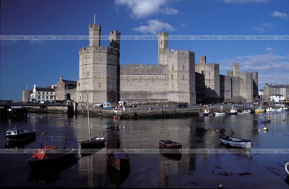 Caernarfon castle Wales