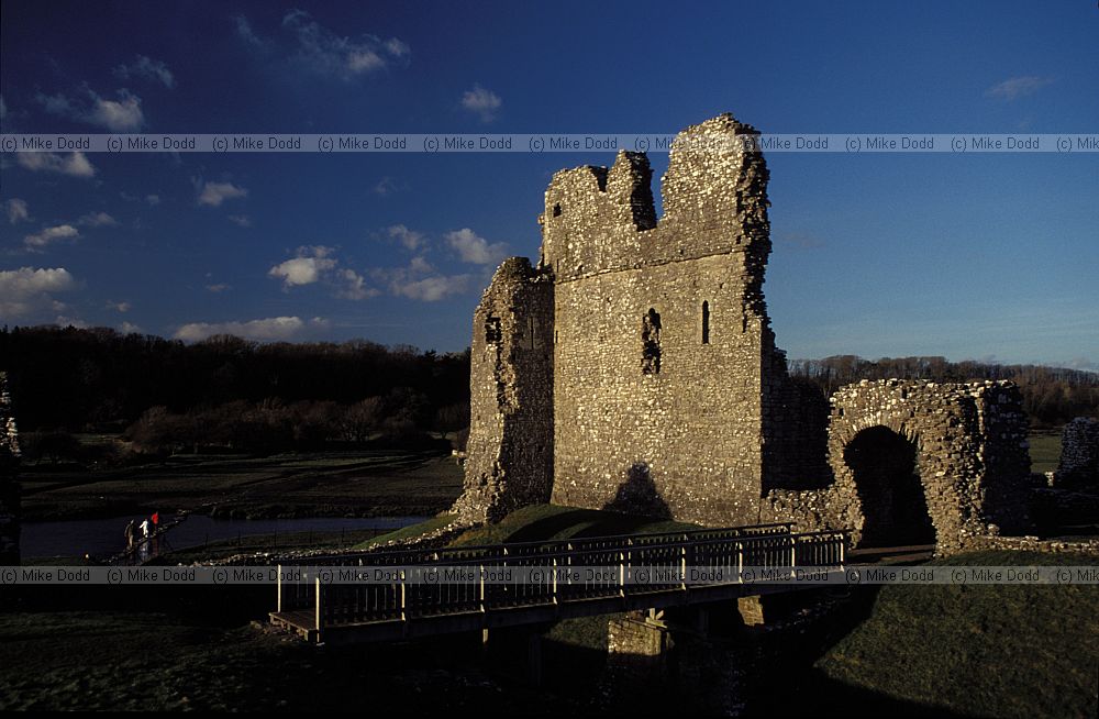 Ogmore castle Wales