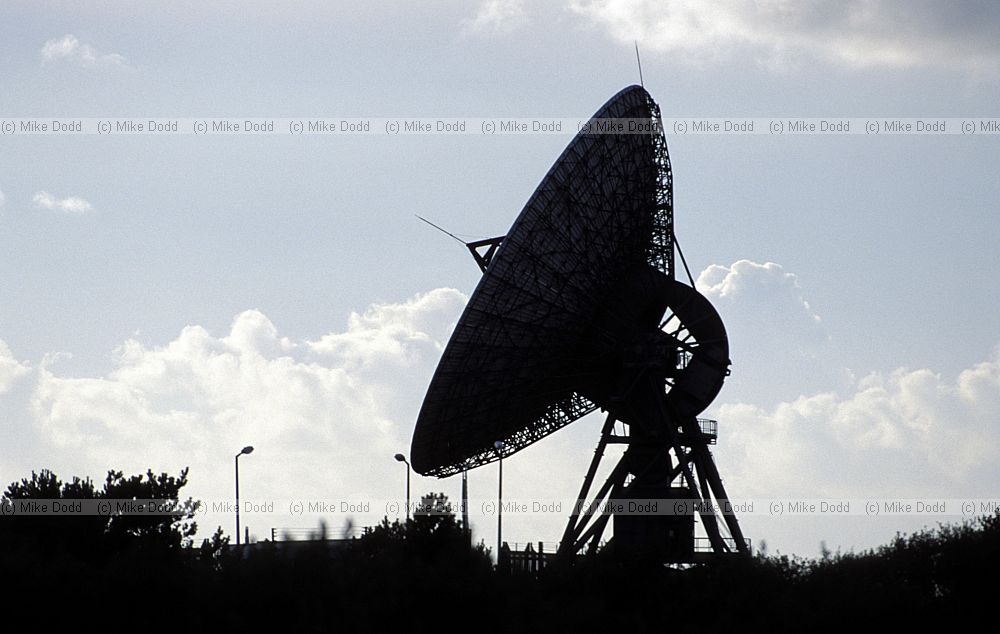 Satellite dish Goonhilly Cornwall
